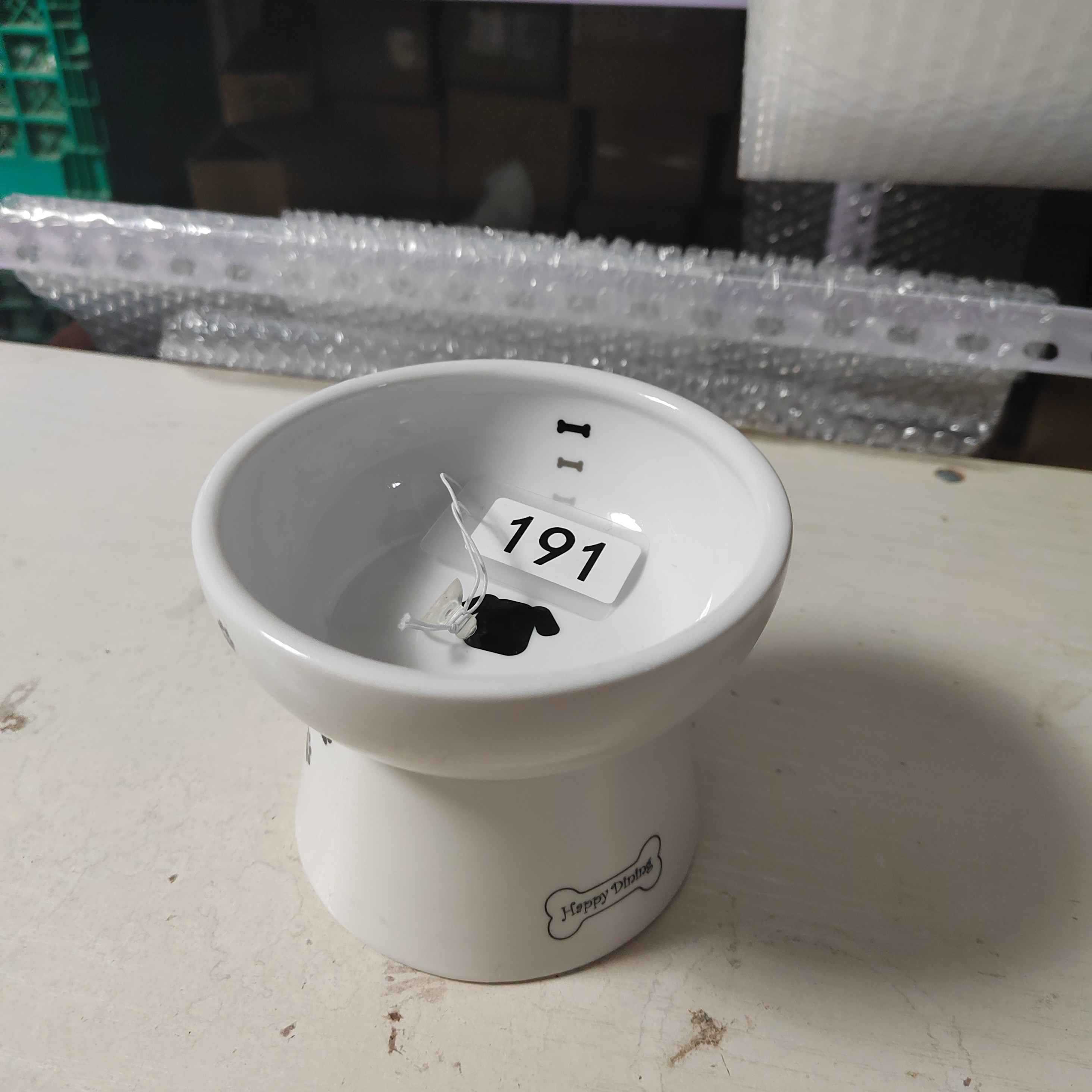 日本回流，猫饭碗，水碗，底部带款，全品无磕碰默认微瑕谨慎参拍