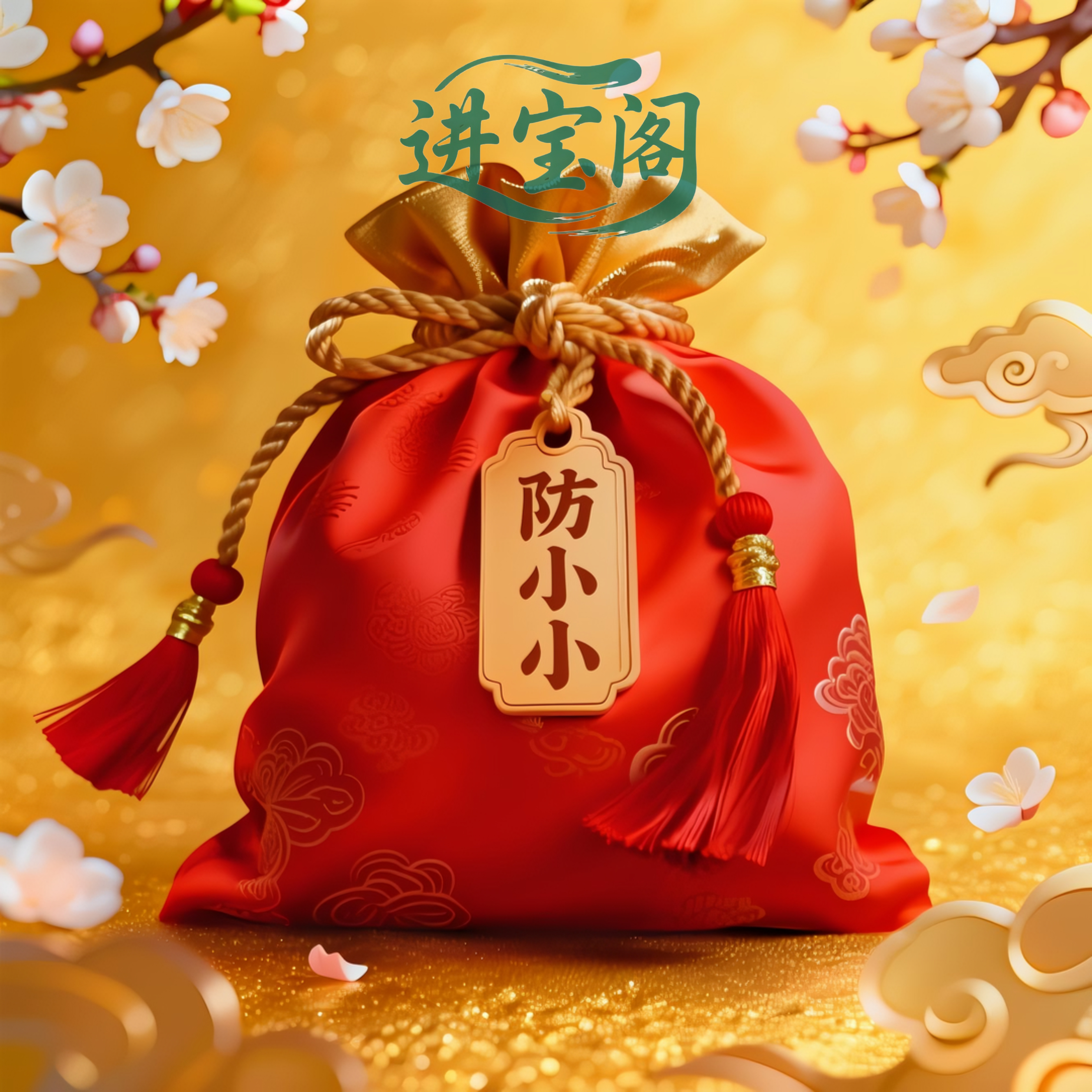 【顺丰包邮】6号防小小生肖福袋挂饰