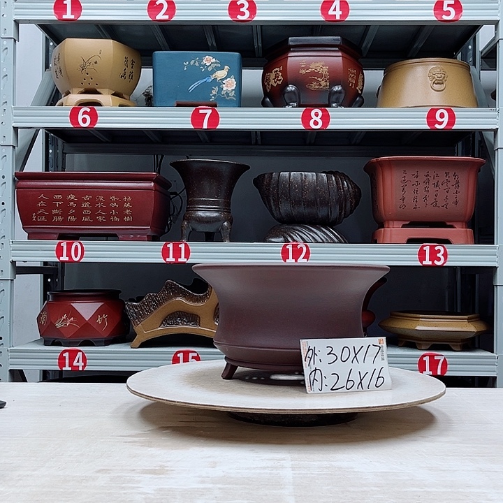 花盆紫砂紫砂花盆