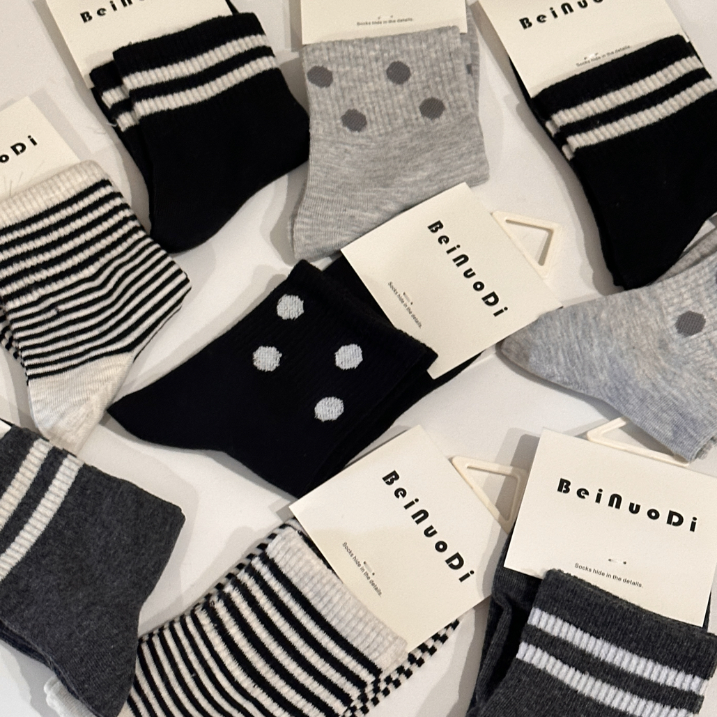 珍姐家长绒棉袜子10双装