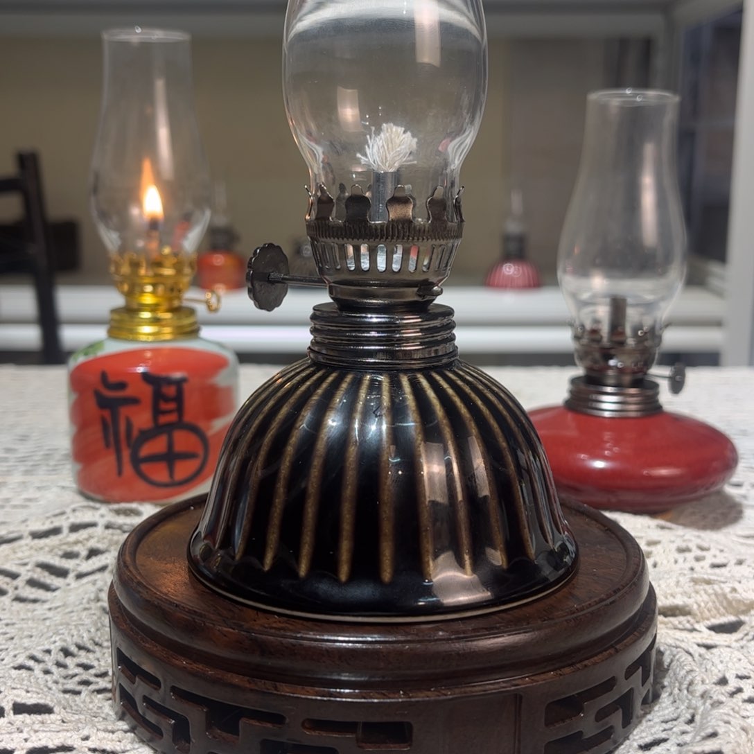 摆件景德镇陶瓷香薰灯