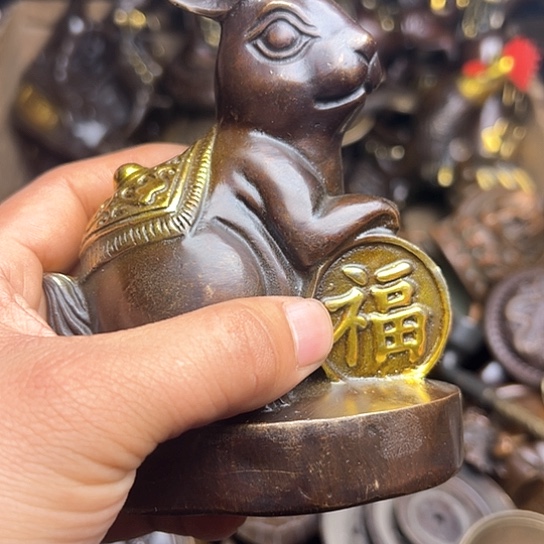 铜制文玩把玩物件