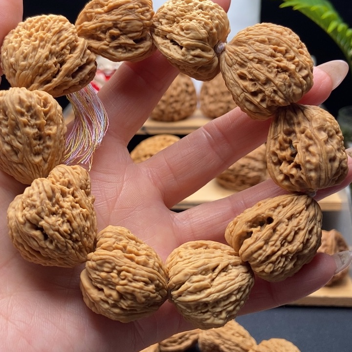 核桃手串/手链2.6一帆风顺全品老核手持