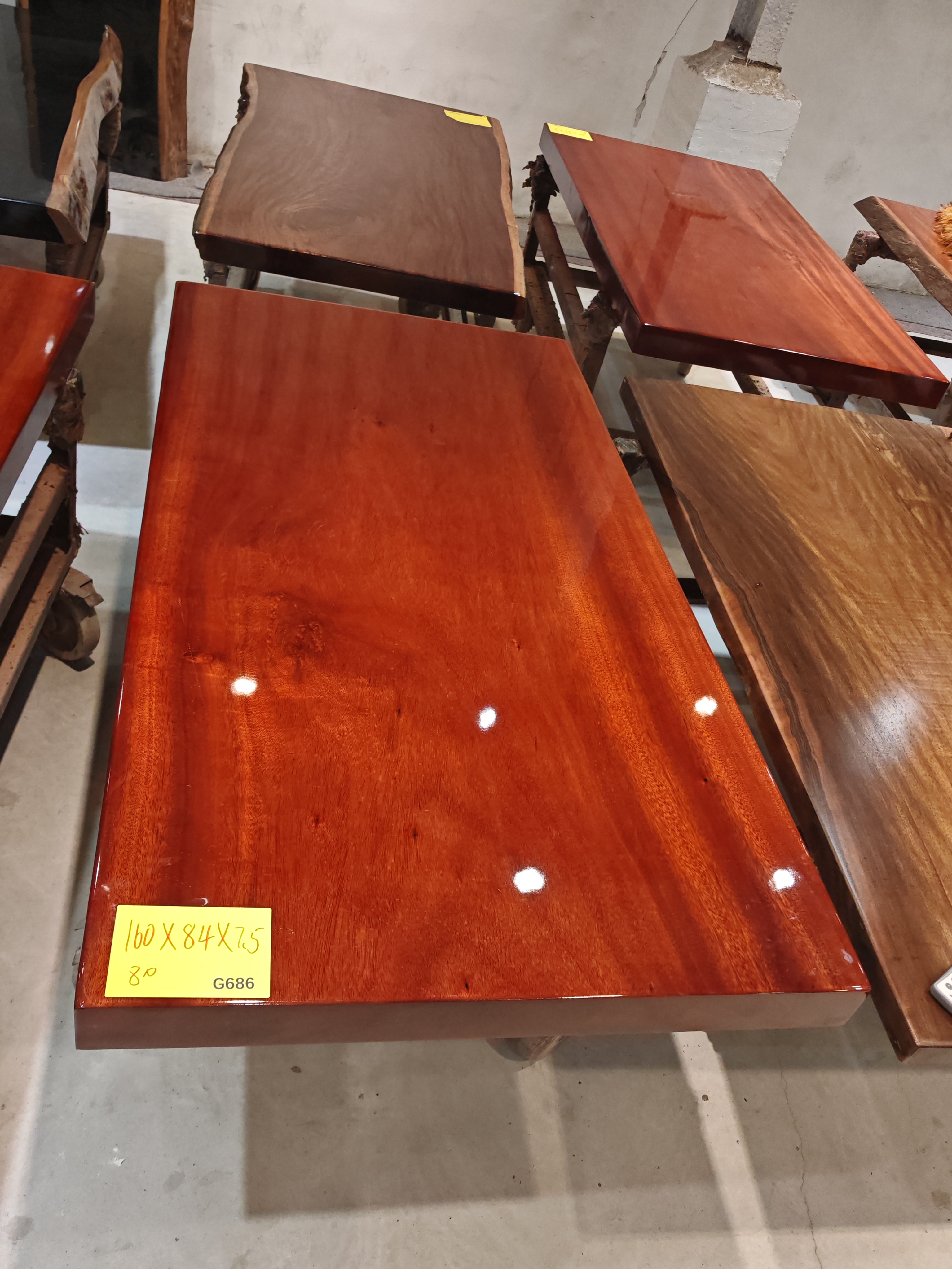 非洲进口整板纯原木大板桌，书桌、餐桌、茶桌