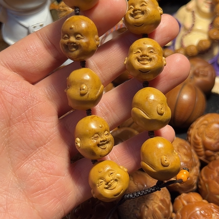 橄榄核手串/手链十分开心反油