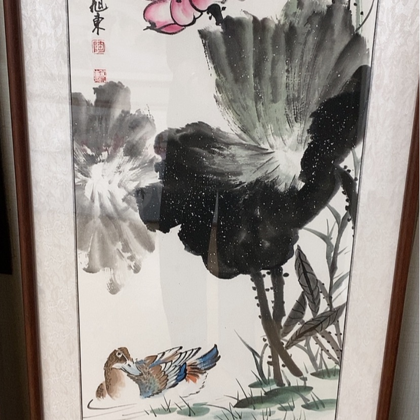 【闪购商品】国画手绘国画带框138.45