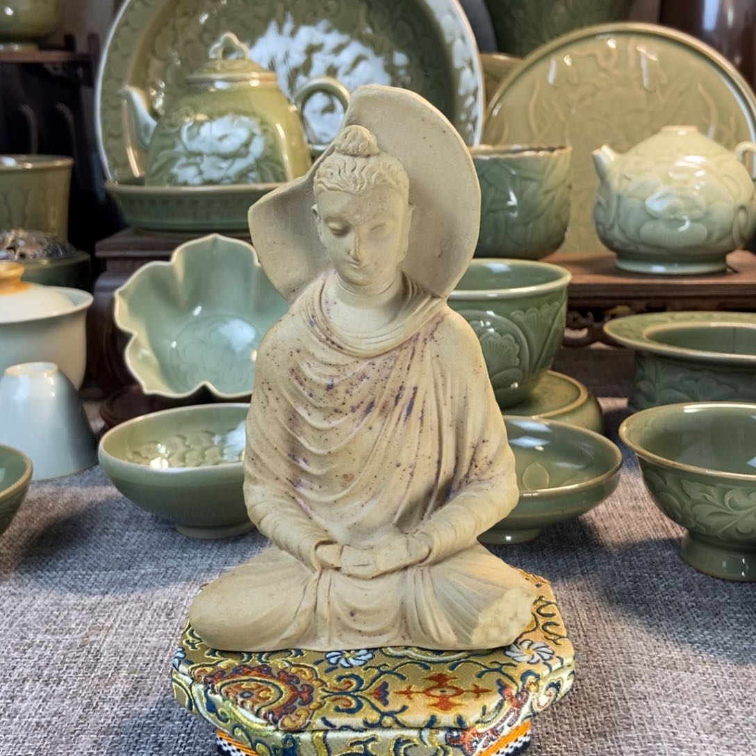 耀州窑福利款摆件佛