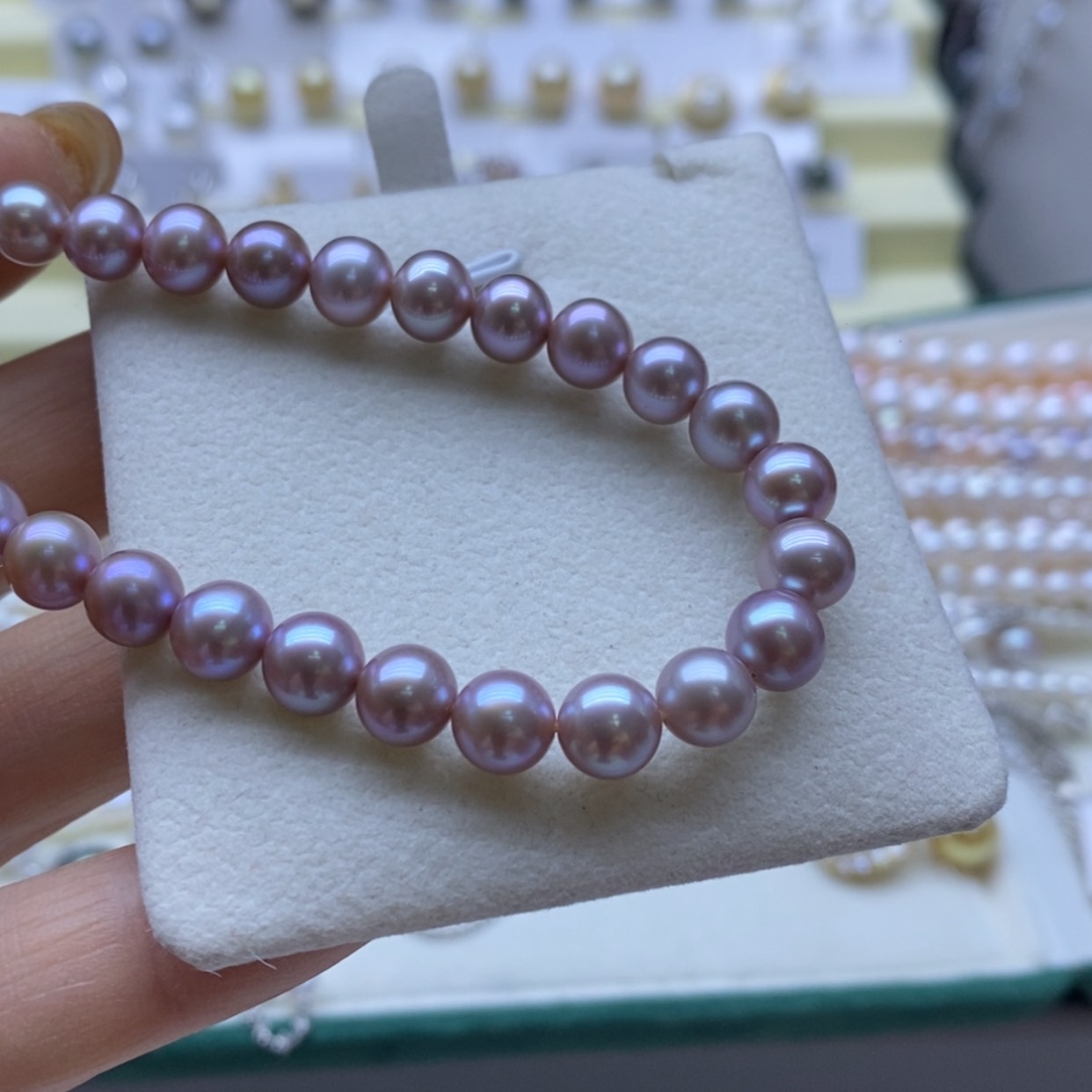 【闪购商品】淡水珍珠颈饰银S925镶嵌