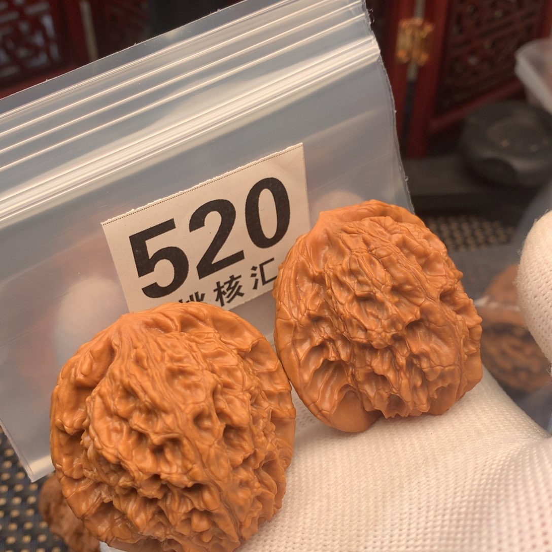 文玩核桃把件马老四42