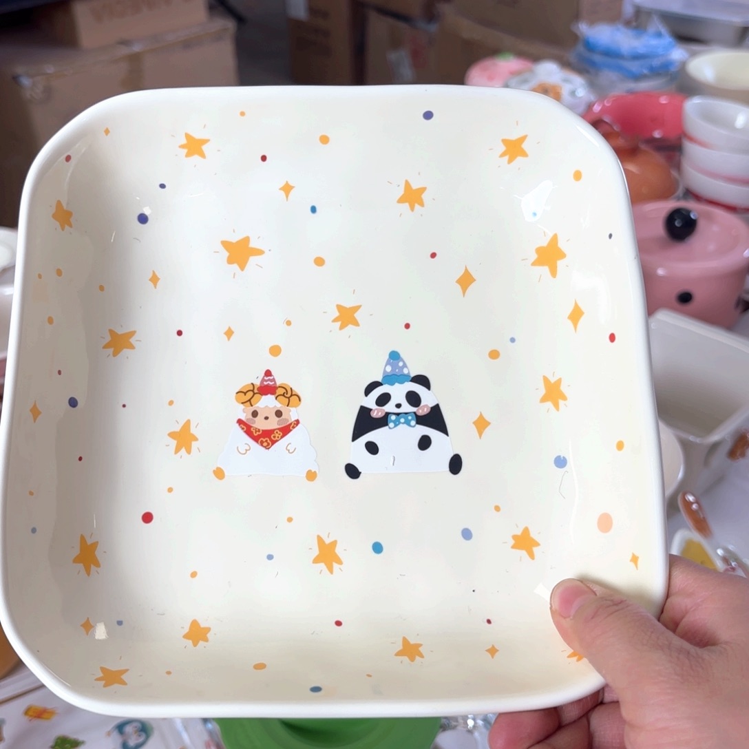 陶瓷陶瓷系列方盘