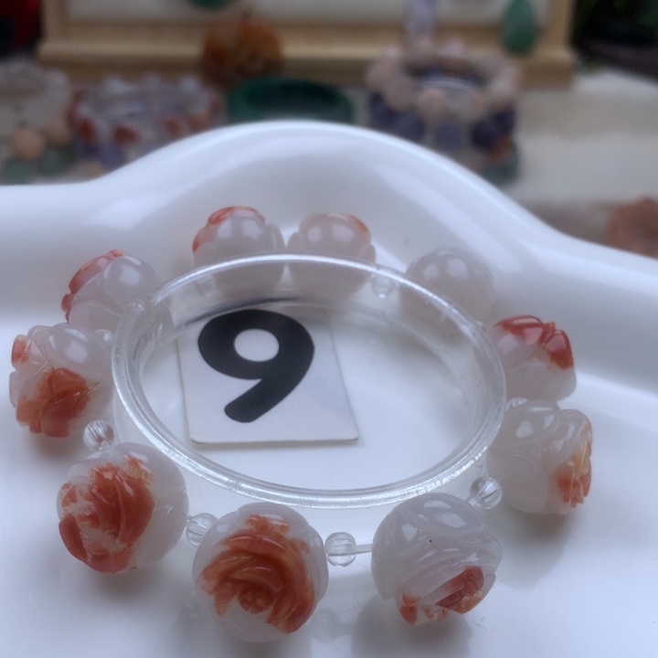 石英质玉手链未镶嵌