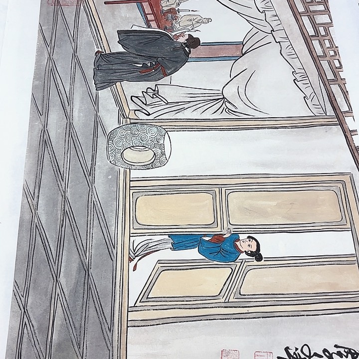 国画徐文清老师展览原作