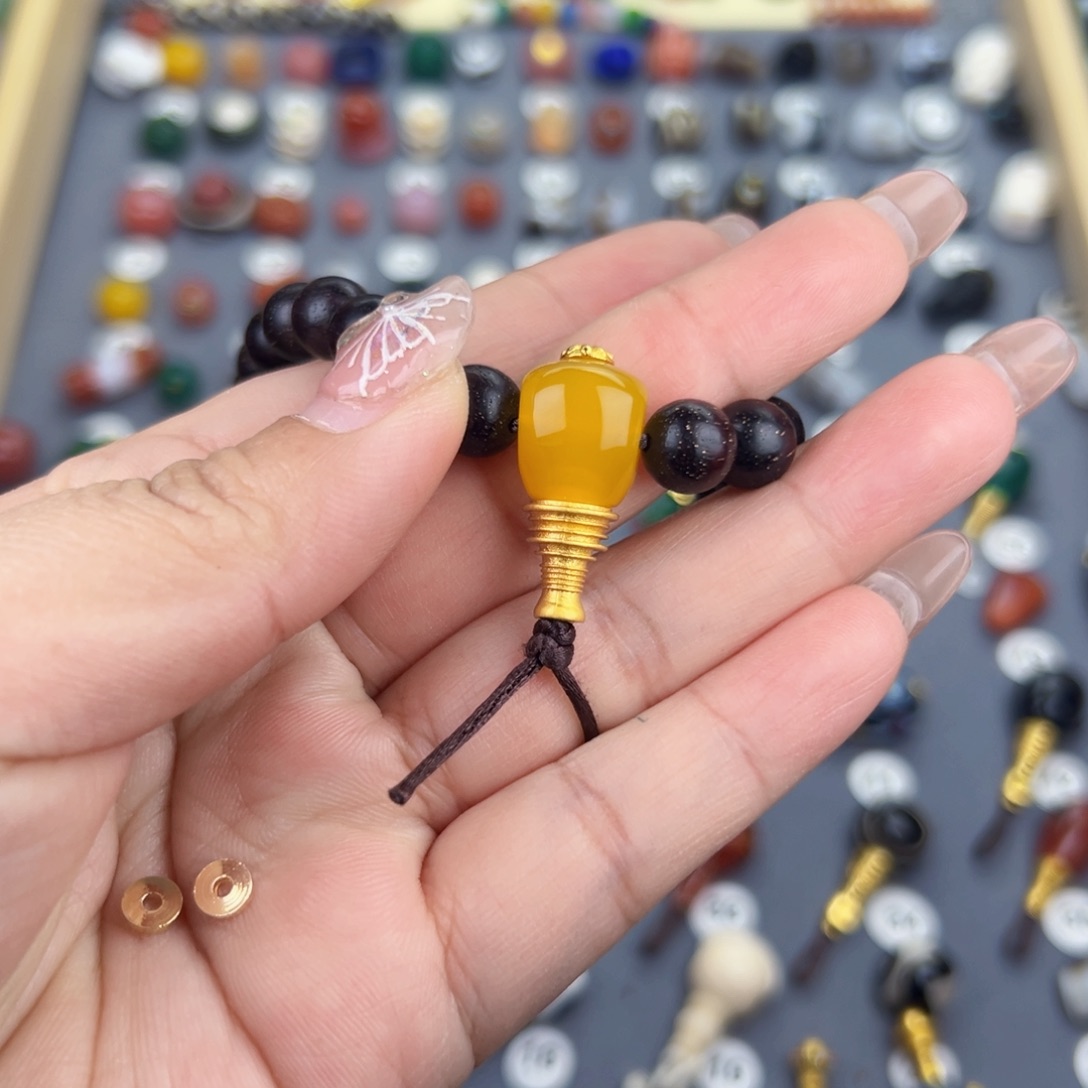 玛瑙/玉髓饰品合金D****a