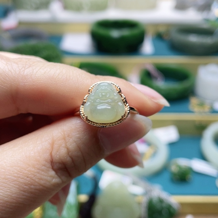 和田玉戒指未镶嵌