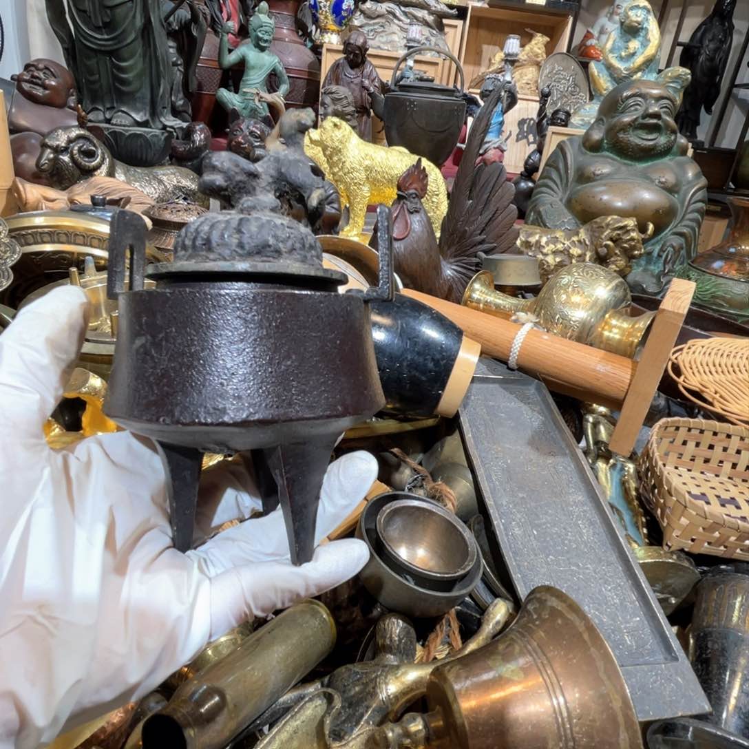 觉*大阪回流铜器摆件45