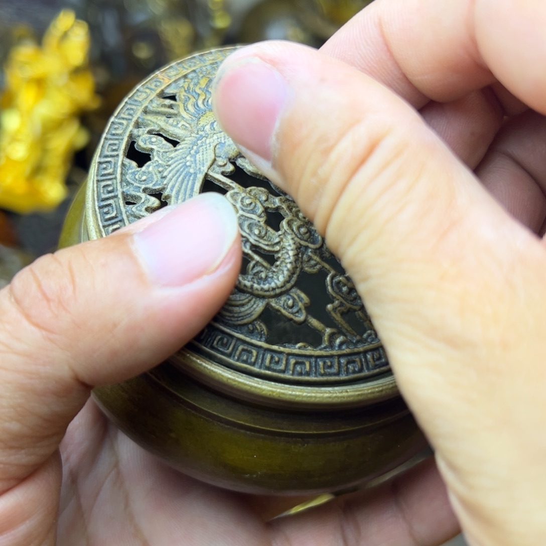 精美文玩精品铜器摆件