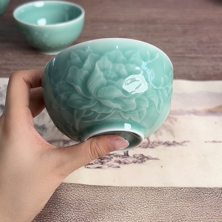 小米茶器龙泉青瓷