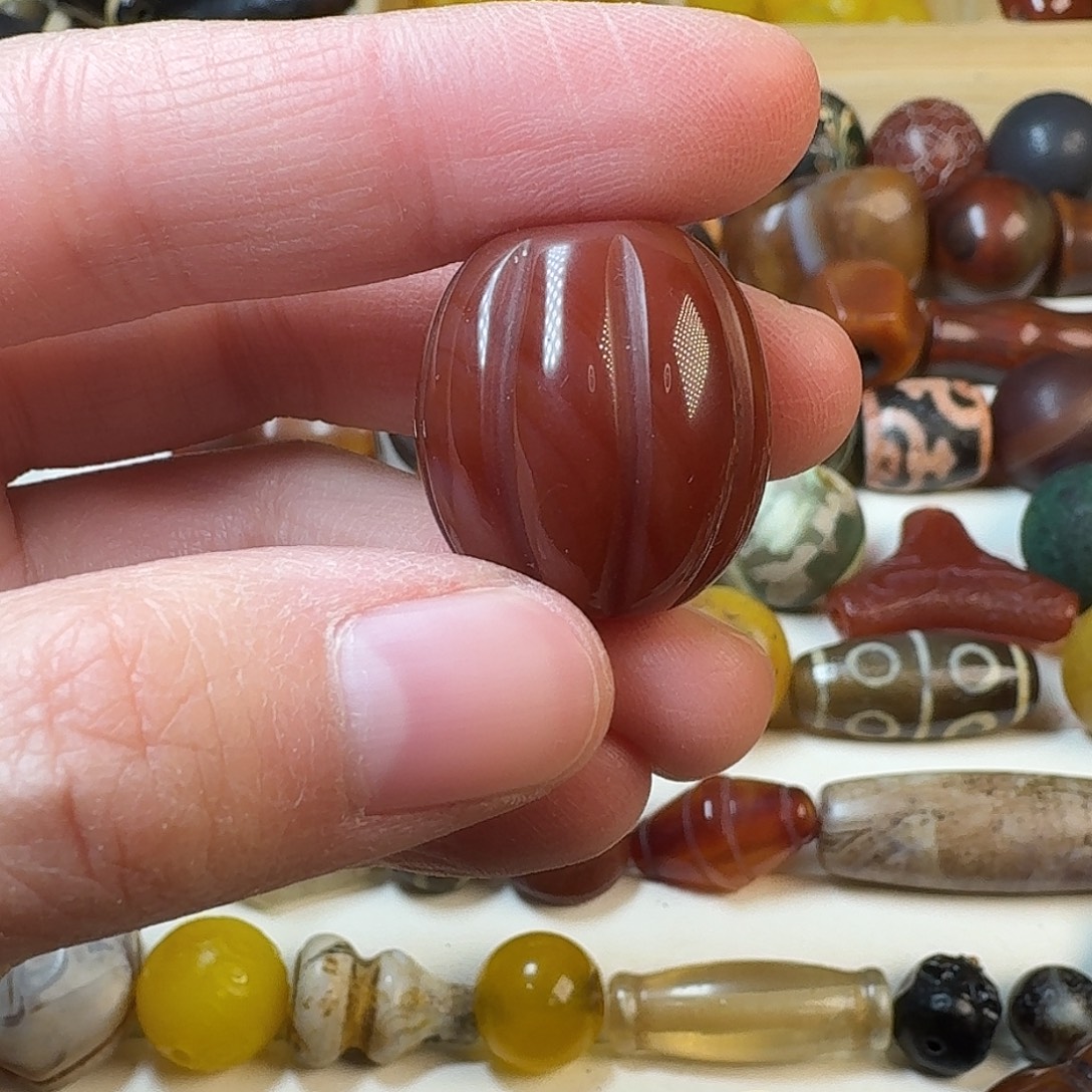 玛瑙/玉髓未镶嵌天然玛瑙手串珠子