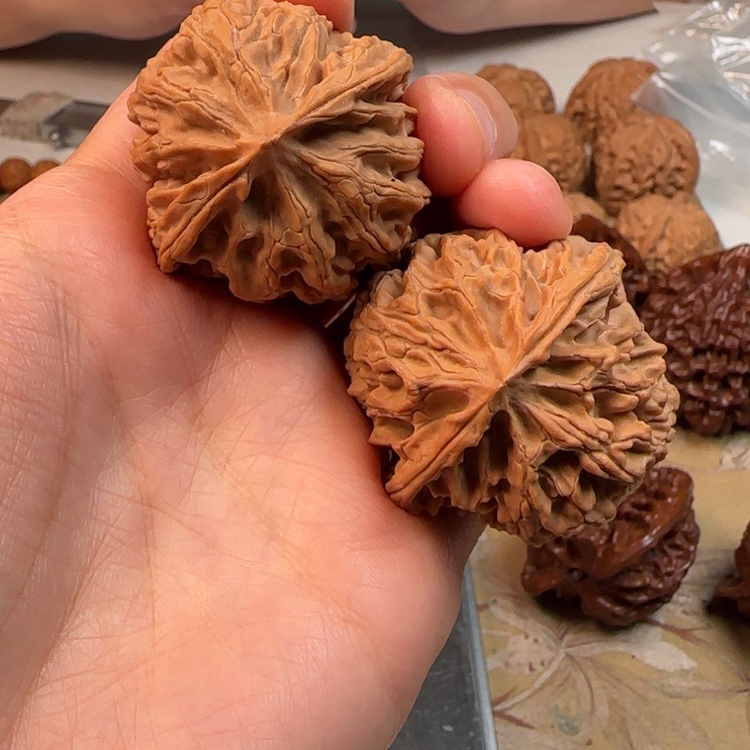 文玩核桃吊坠苹果圆40-20