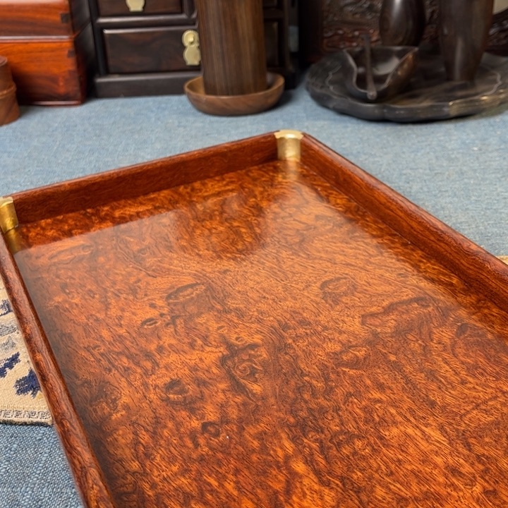 贡木不***字茶盘收纳盘34✖️22