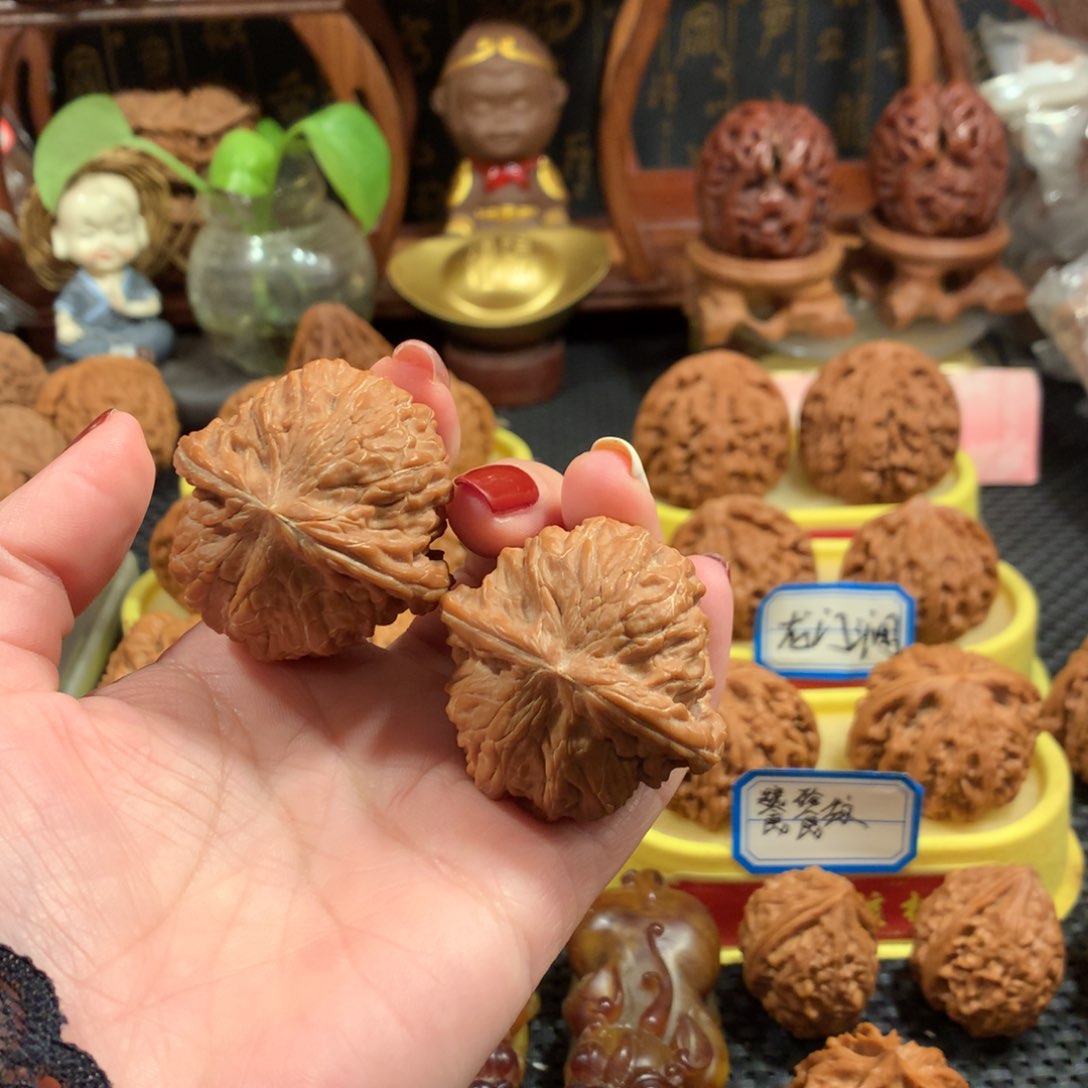 文玩核桃把件山地磨