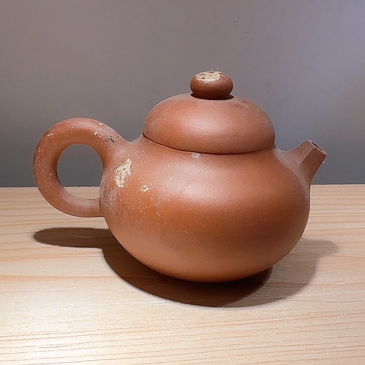 紫砂茶壶用****9宜兴原矿手工紫砂壶