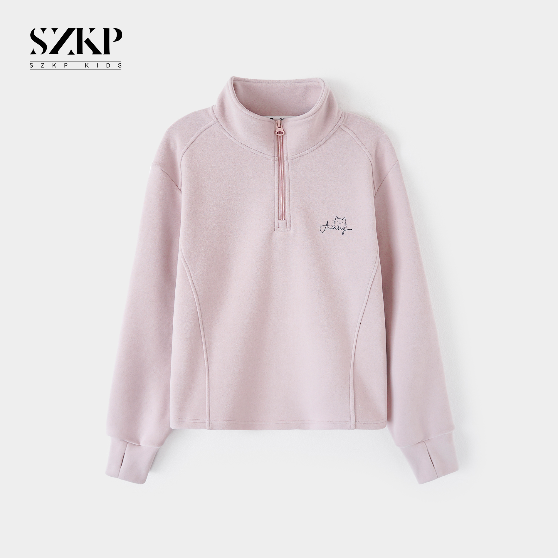 SZKP冬季新款女童装休闲上衣中大童时尚洋气儿童卫衣BGYD556036