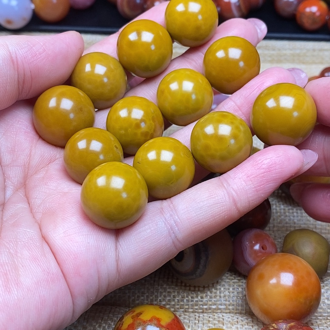 用***0玛瑙/玉髓未镶嵌战国红玛瑙