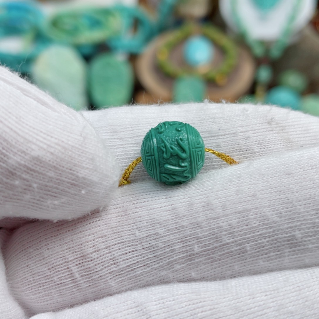 绿松石珠宝奇石未镶嵌