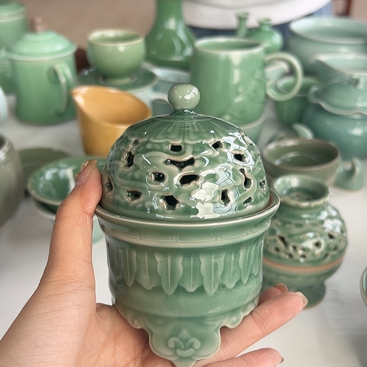 小米茶器龙泉青瓷