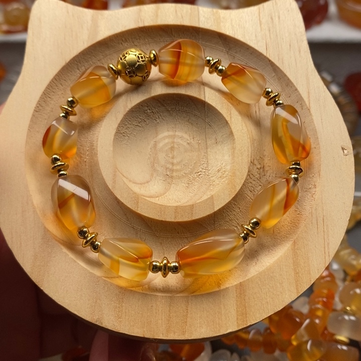 玛瑙/玉髓手串未镶嵌