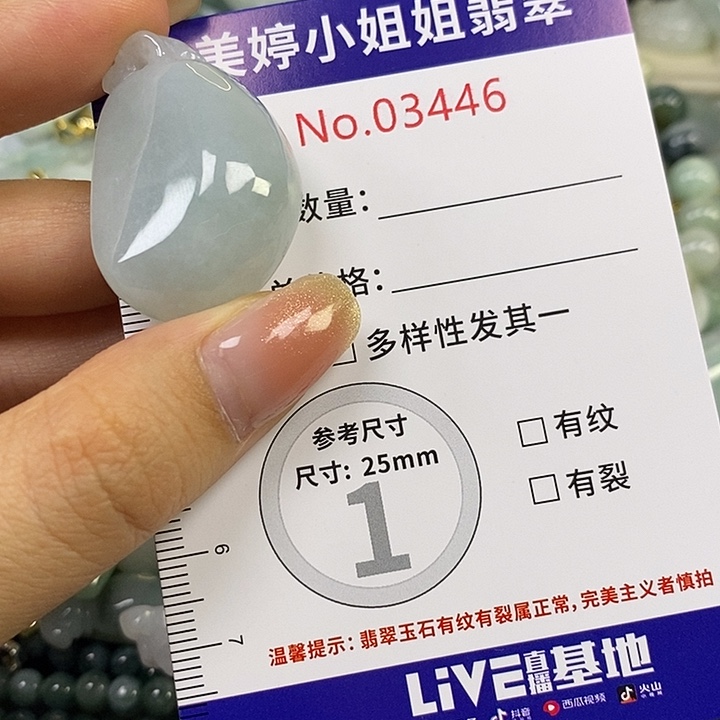 双***翡翠未镶嵌颈饰翡翠