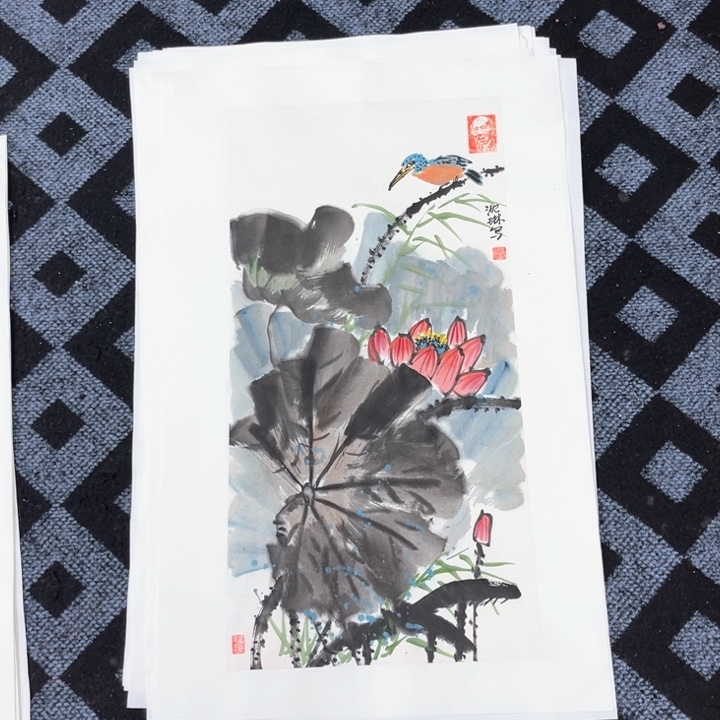 国画纯手绘国画作品34/68花鸟