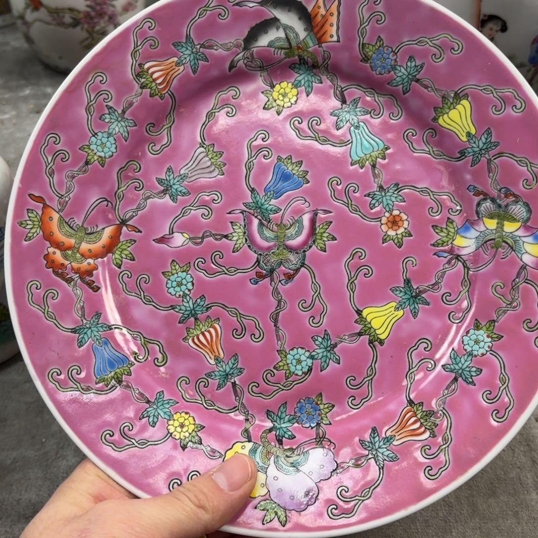 粉瓜碟连绵赏盘全品