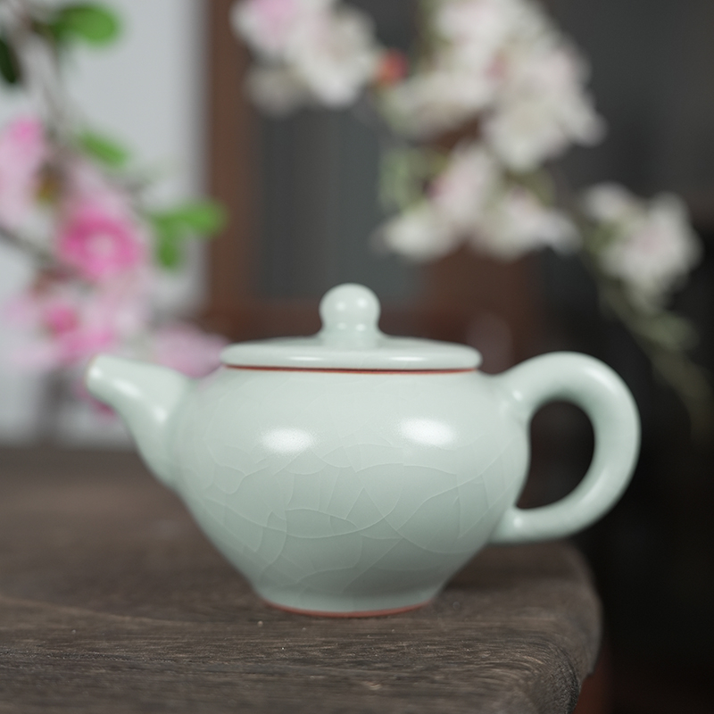 【墨舍名窑】分寸集好天青壶5 陶瓷茶壶（fc372）