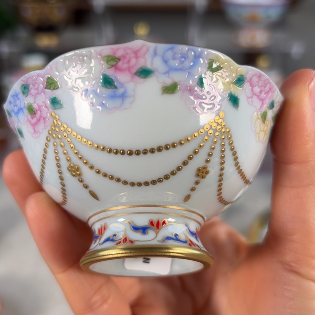纯手工手绘 高端茶器，