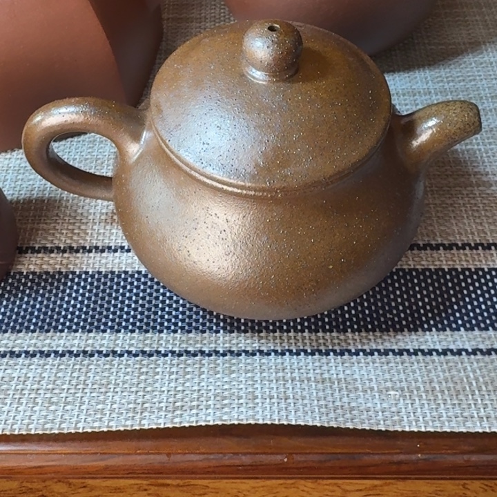 紫砂茶壶柴烧潘壶260cc