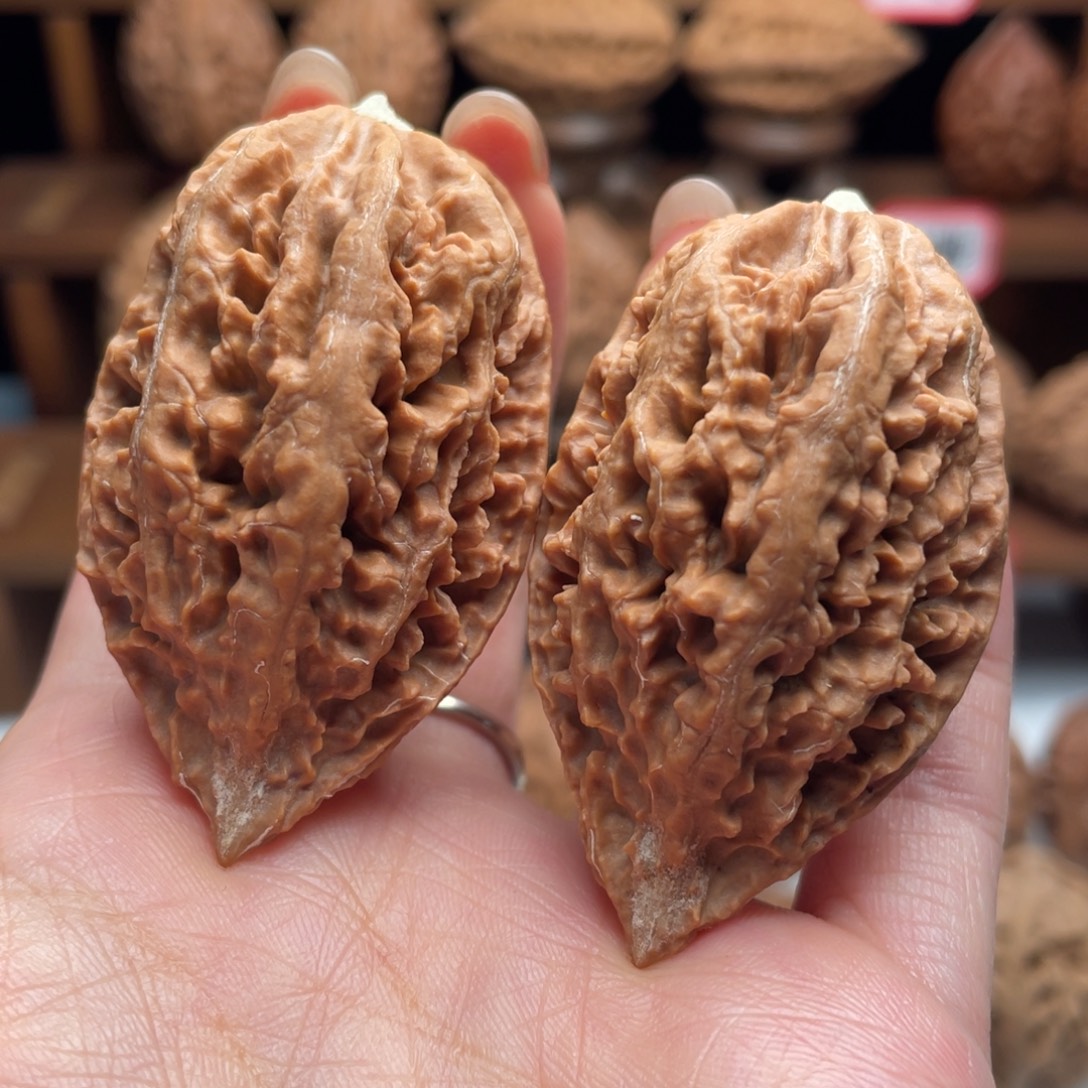 文玩核桃把件楸子15