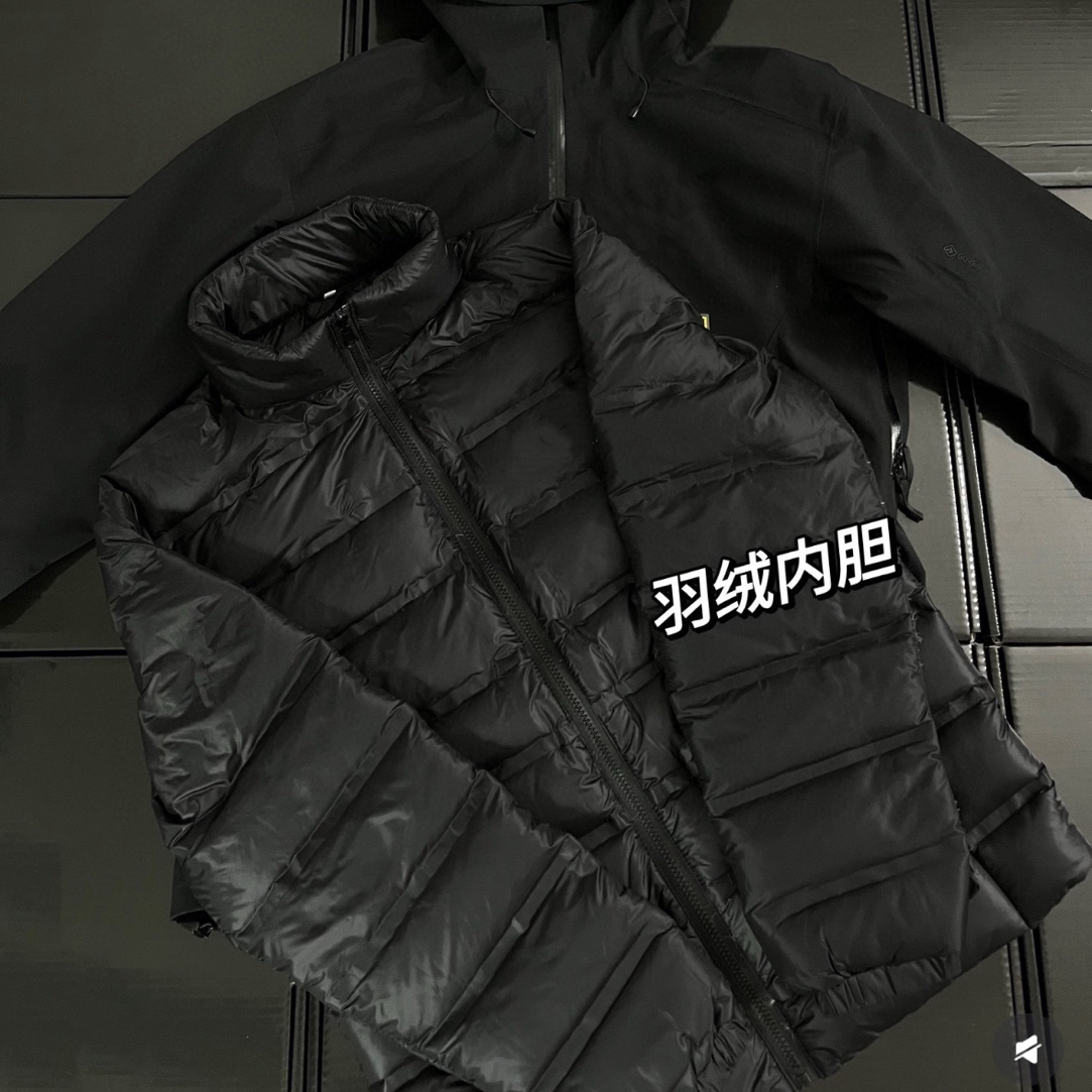 【羽绒内胆】压胶羽绒内胆蓬松舒适