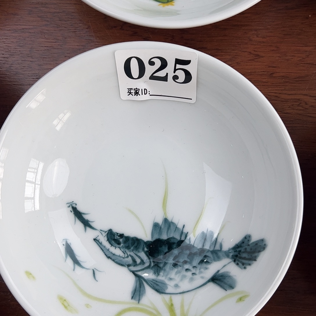 瓷片景德镇陶瓷手工手绘制作