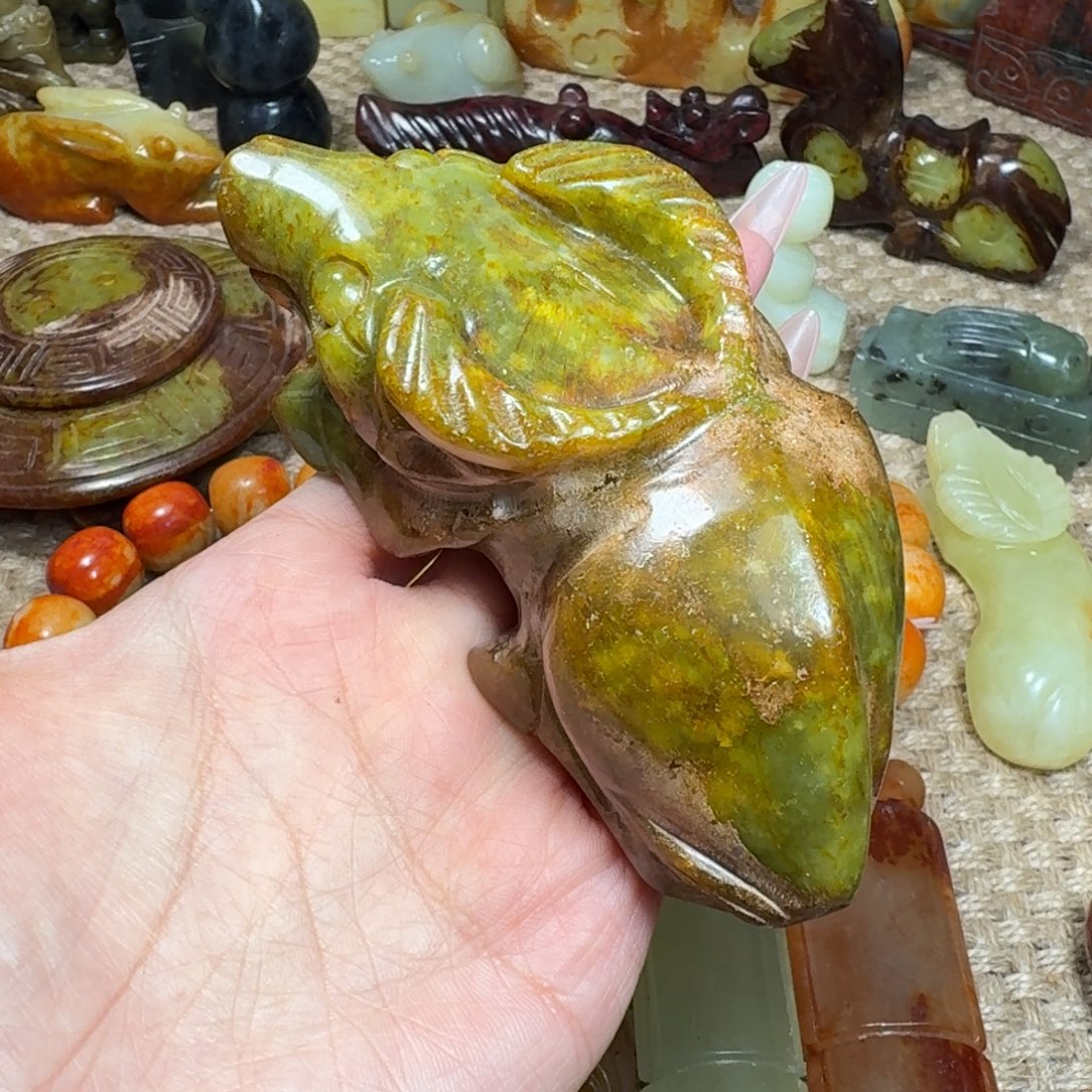 阿***平吊坠白玉菩提挂件