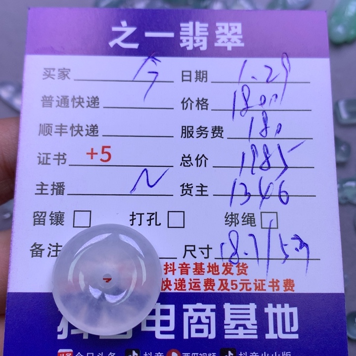 翡翠颈饰未镶嵌今****味