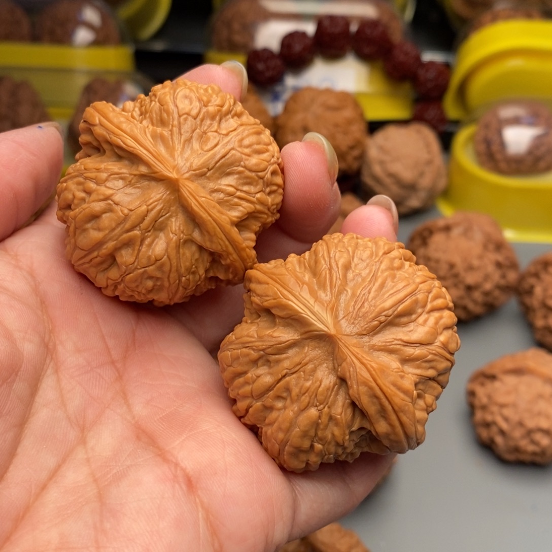 木质类文玩核桃平底锅