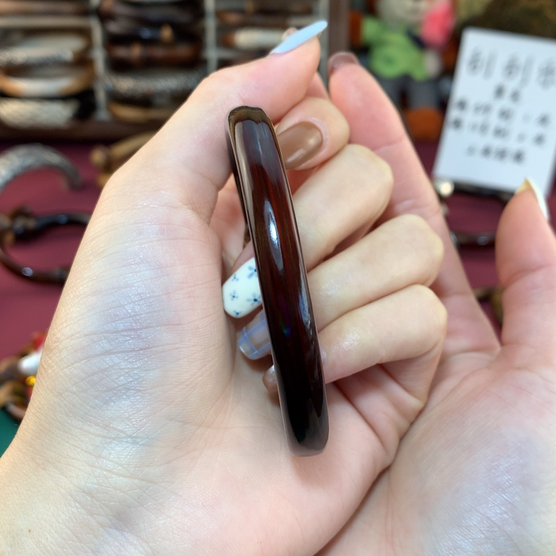 木质非金属暗黑火焰 无节金刚