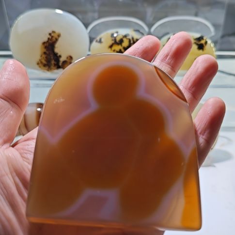 玛瑙/玉髓未镶嵌吊坠(不含链)23号