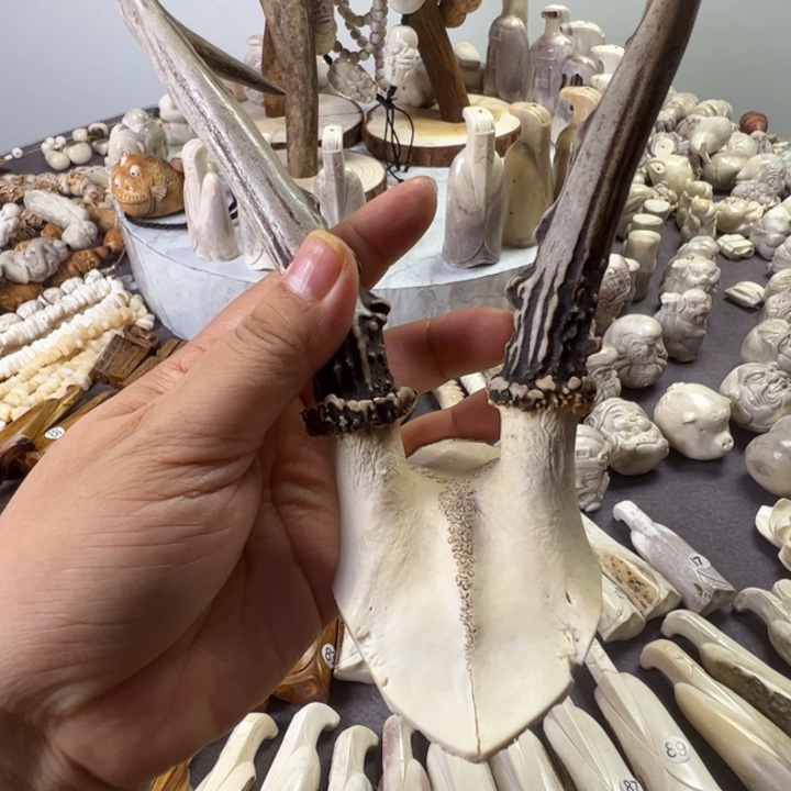 一***十鹿骨手串/手链鹿角