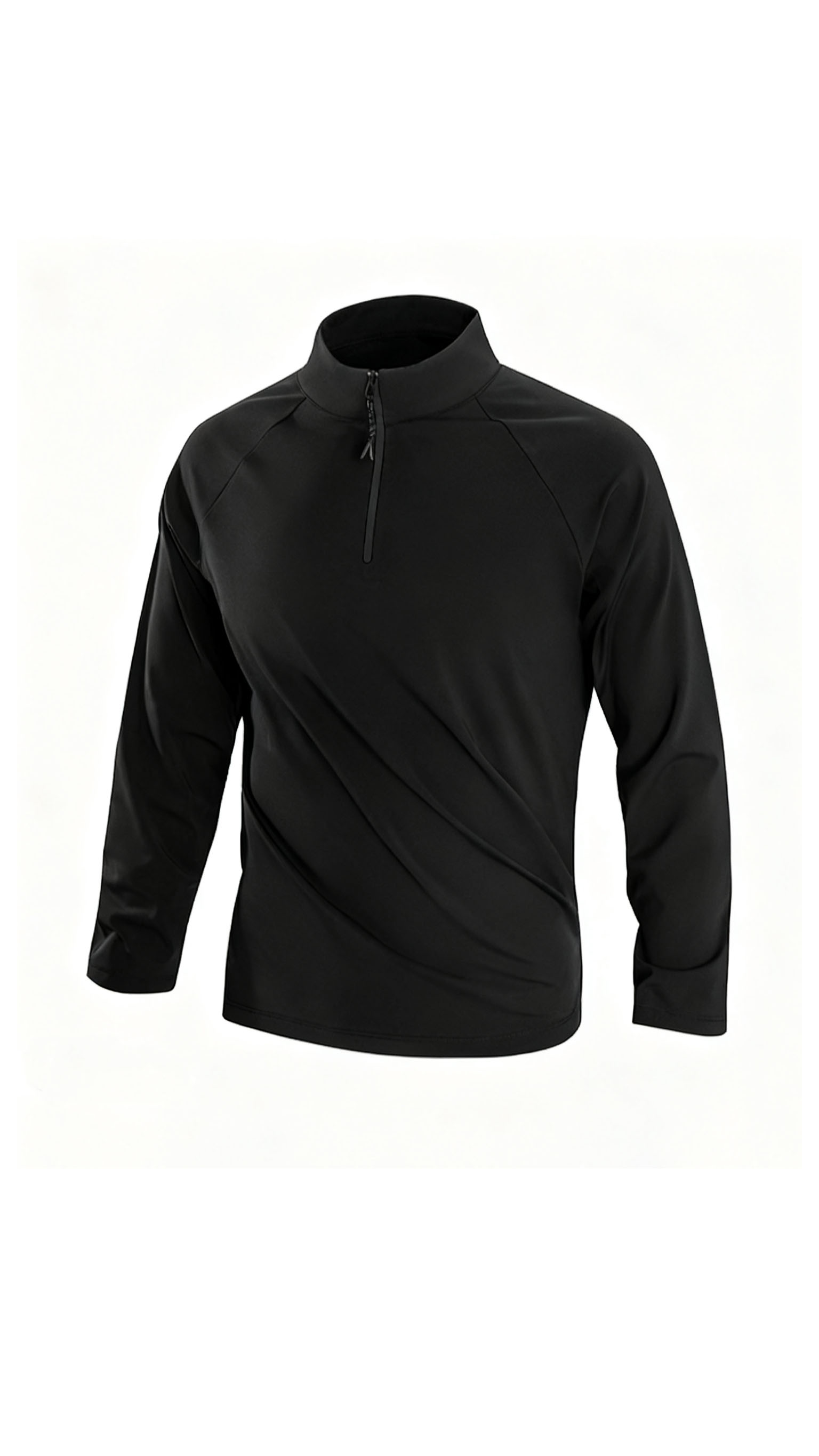 冬季SE（薄绒款）加绒不加厚修身休闲百搭长袖拉链T恤