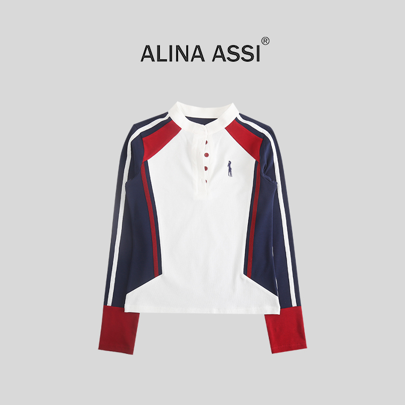 【静静】2025冬季新款显瘦T恤休闲长袖上衣Y1331