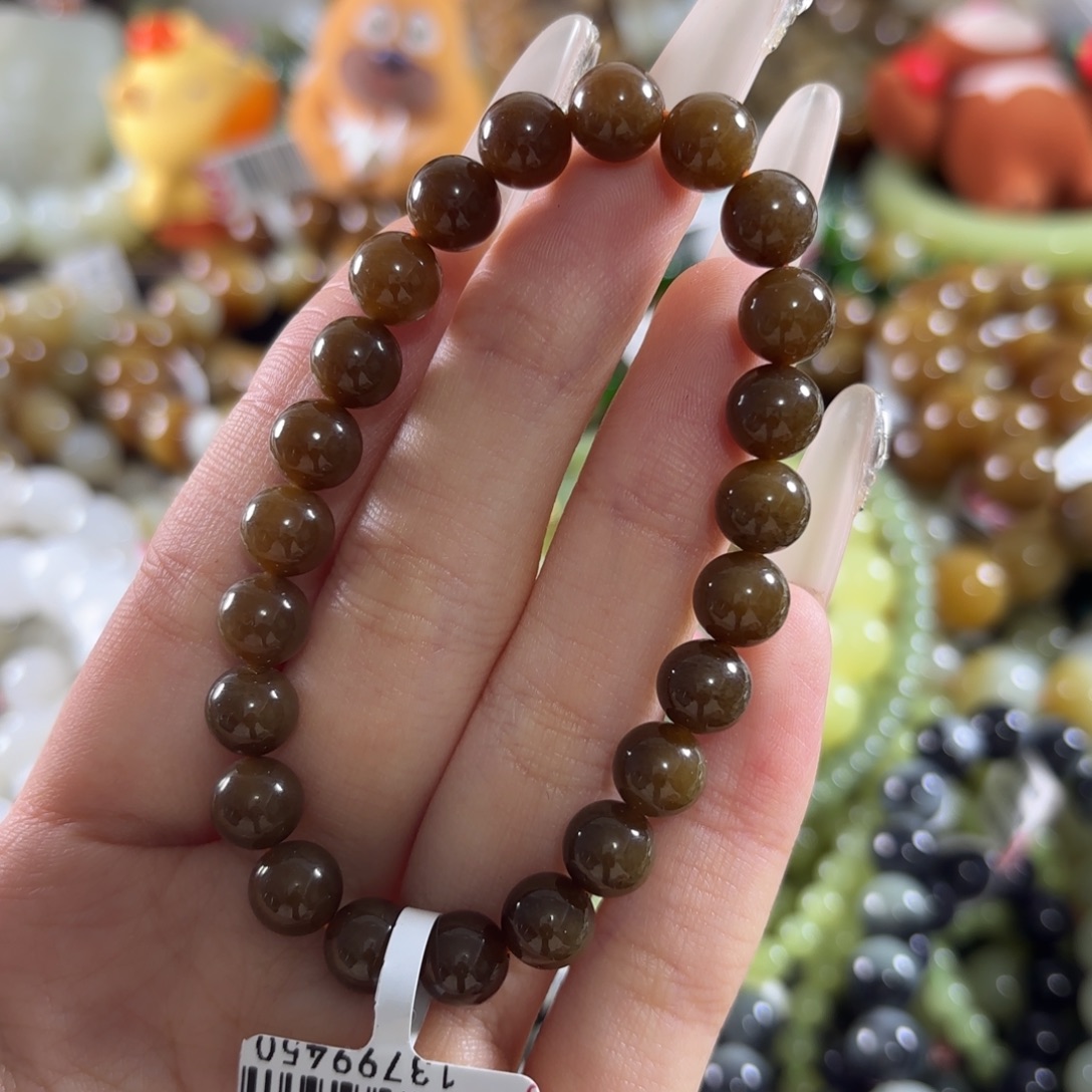 和田玉未镶嵌手链528