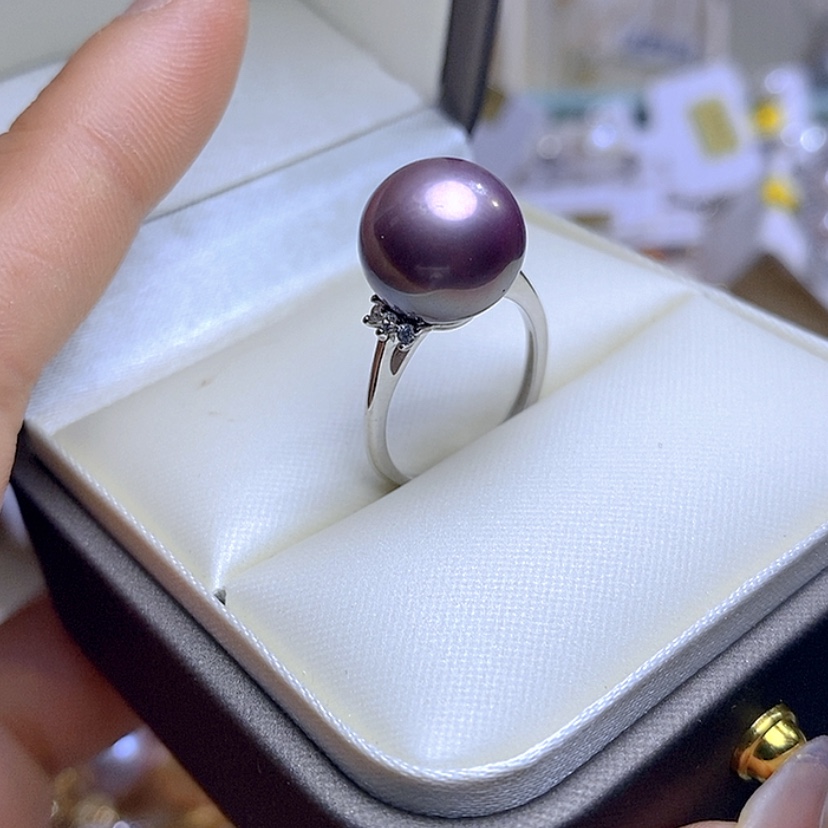 【闪购商品】银S925镶嵌淡水珍珠吊坠